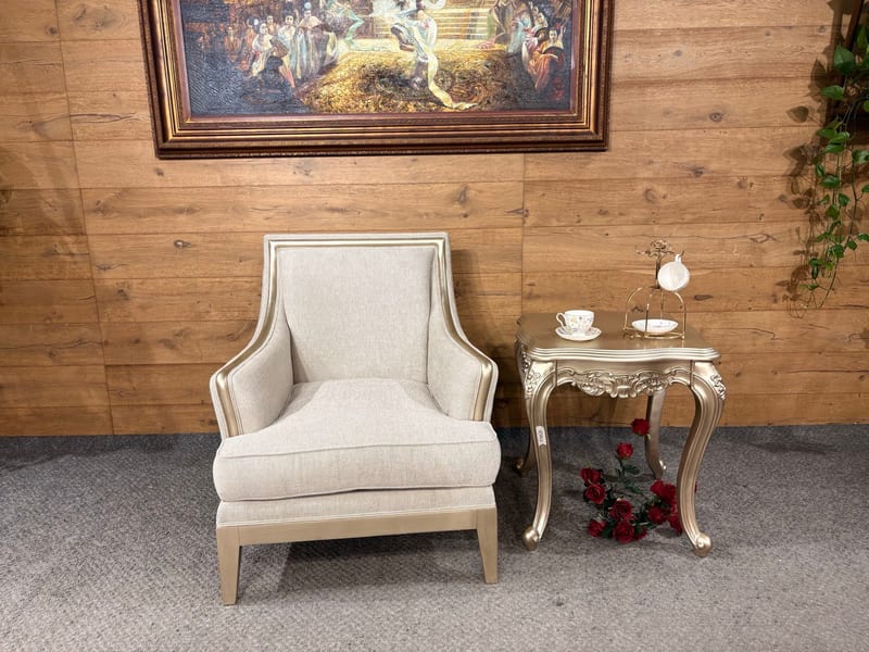 Jianfa SF091 Birch Frame Down Lounge Chair