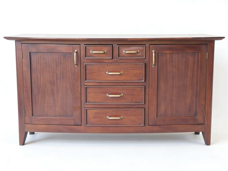 Bally William Mahogany Solid Wood Sideboard Cabinet A2004