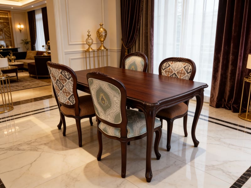 Bally William D2033 Mahogany Dining Set
