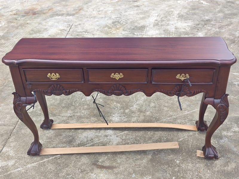 Bally William Mahogany Entryway Table A2004