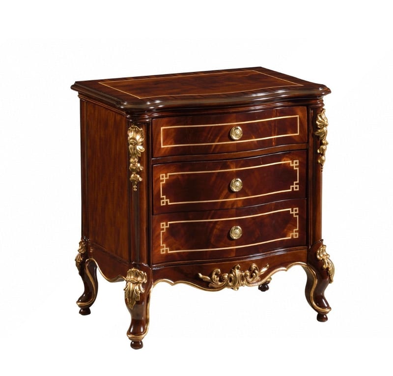 Tailande Alexander Solid Wood Nightstand
