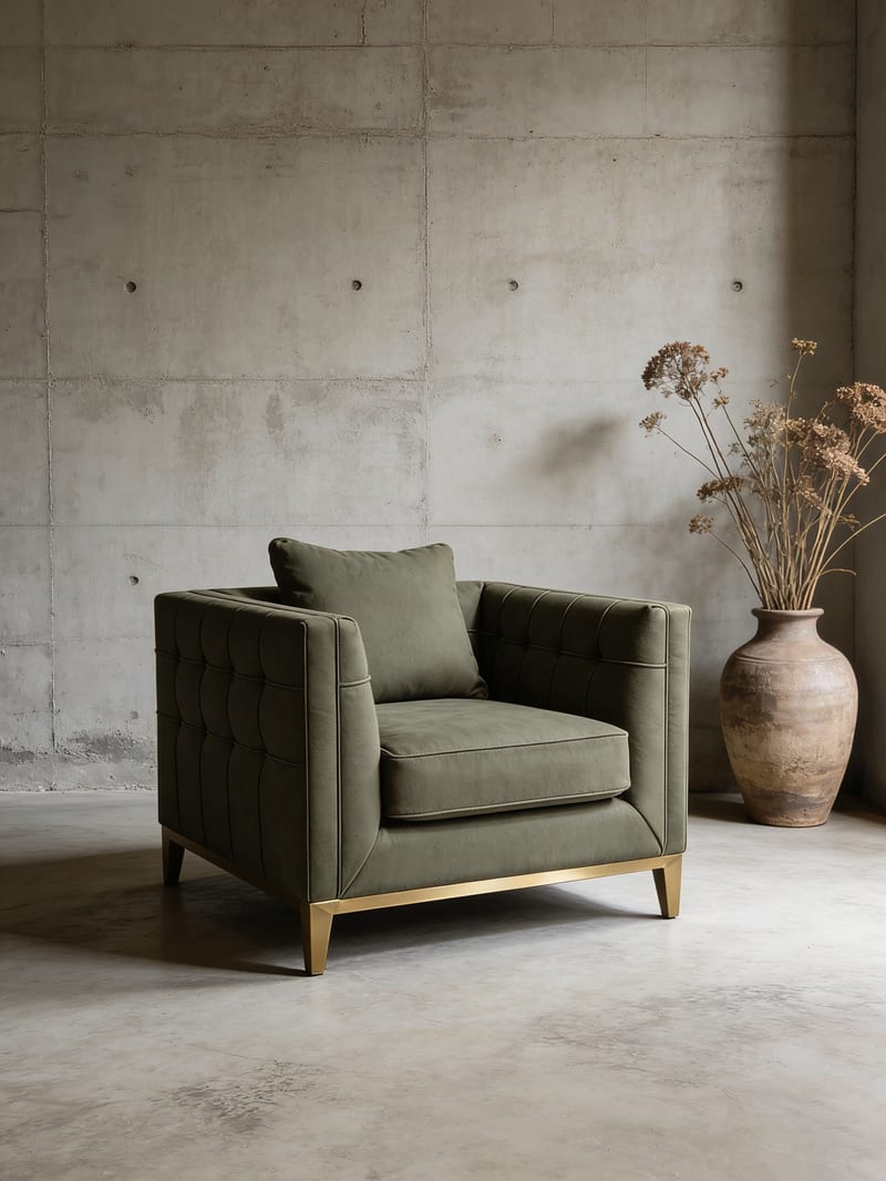 FOUR CORNERS FC American Fabric Accent Chair