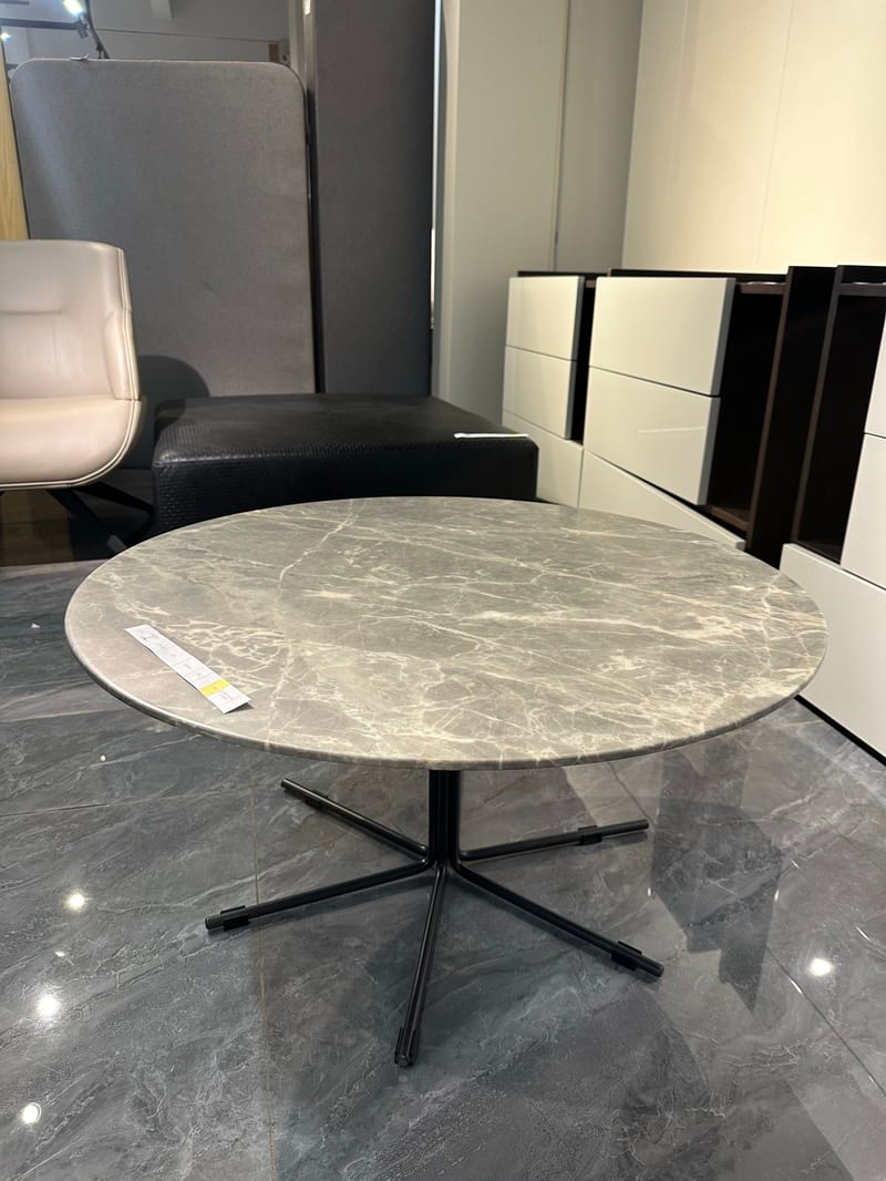 Beson Jizhi JZ18-15A Marble Round Coffee Table Set