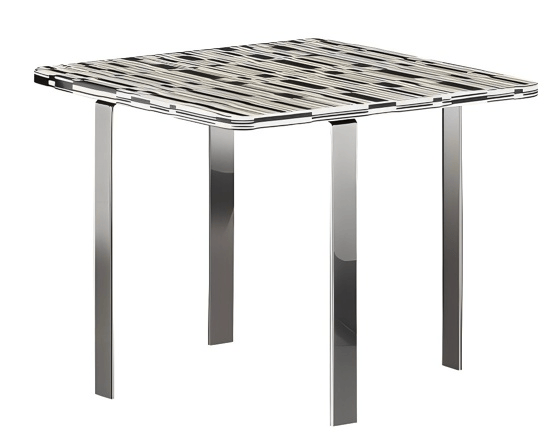 Baosen Jizhi Beini BN09-15C Stainless Steel Side Table