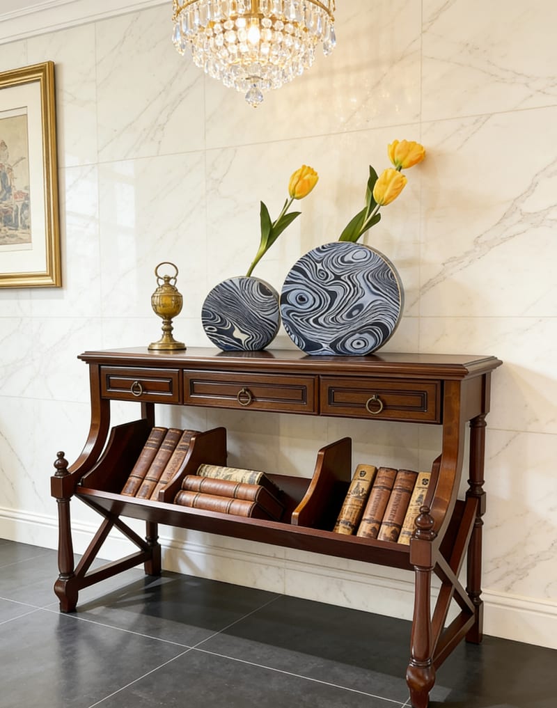 Mingrenju M613 Solid Mahogany Book Rack