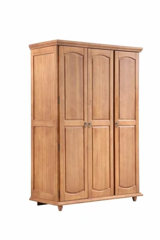 Oak Cloister English Cottage Three-Door Wardrobe