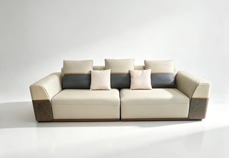 A&X Selina Leather Sofa SF-03