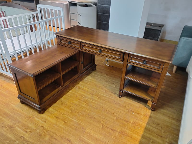 Qicai Rensheng VEG Solid Birch American Desk