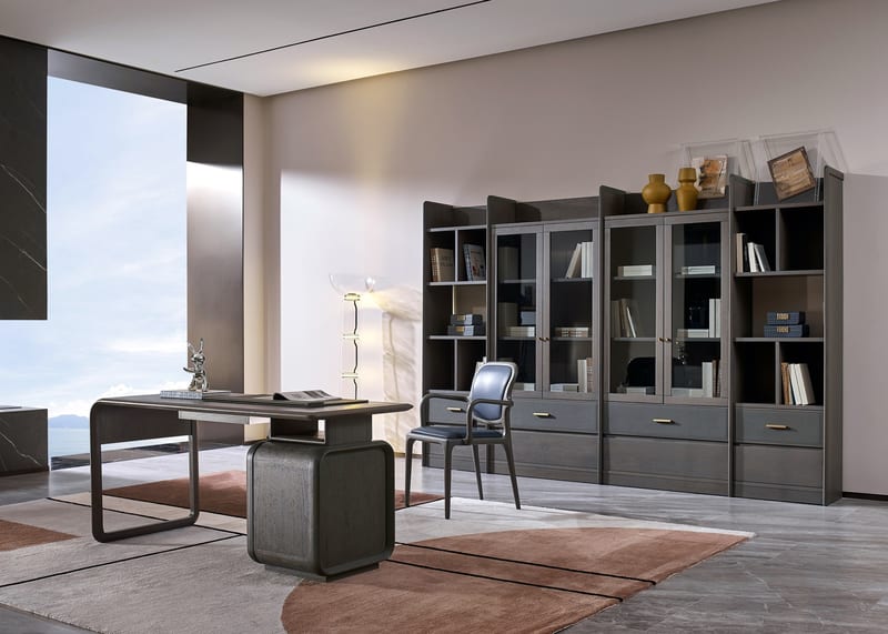 Bosen Morandi L6101A Solid Walnut Bookcase