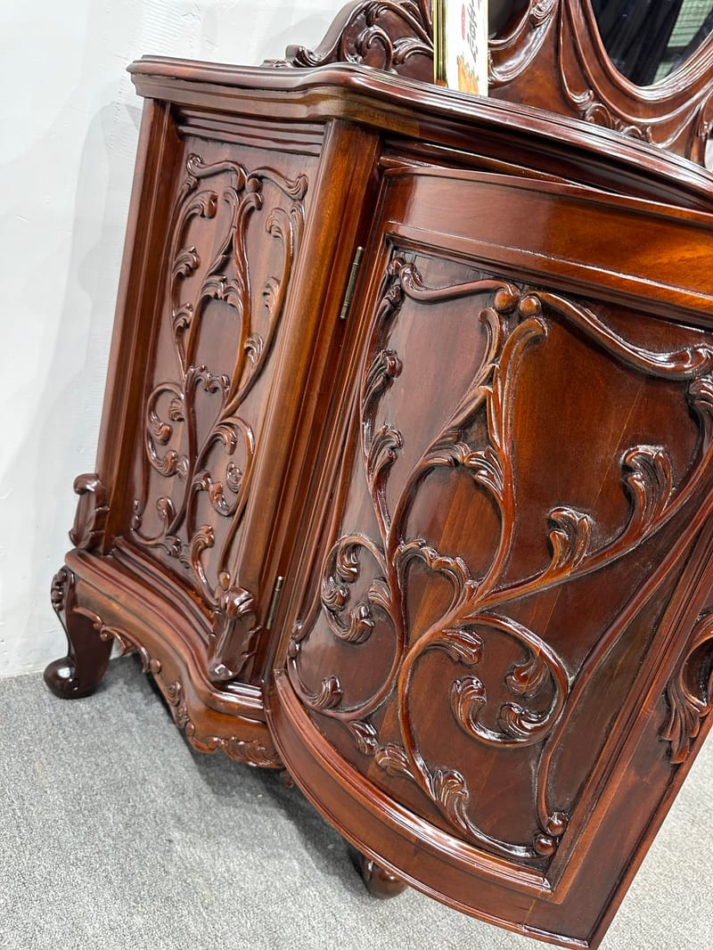 Guangdong Famous Brand American Teak Dresser with Mirror ZT136