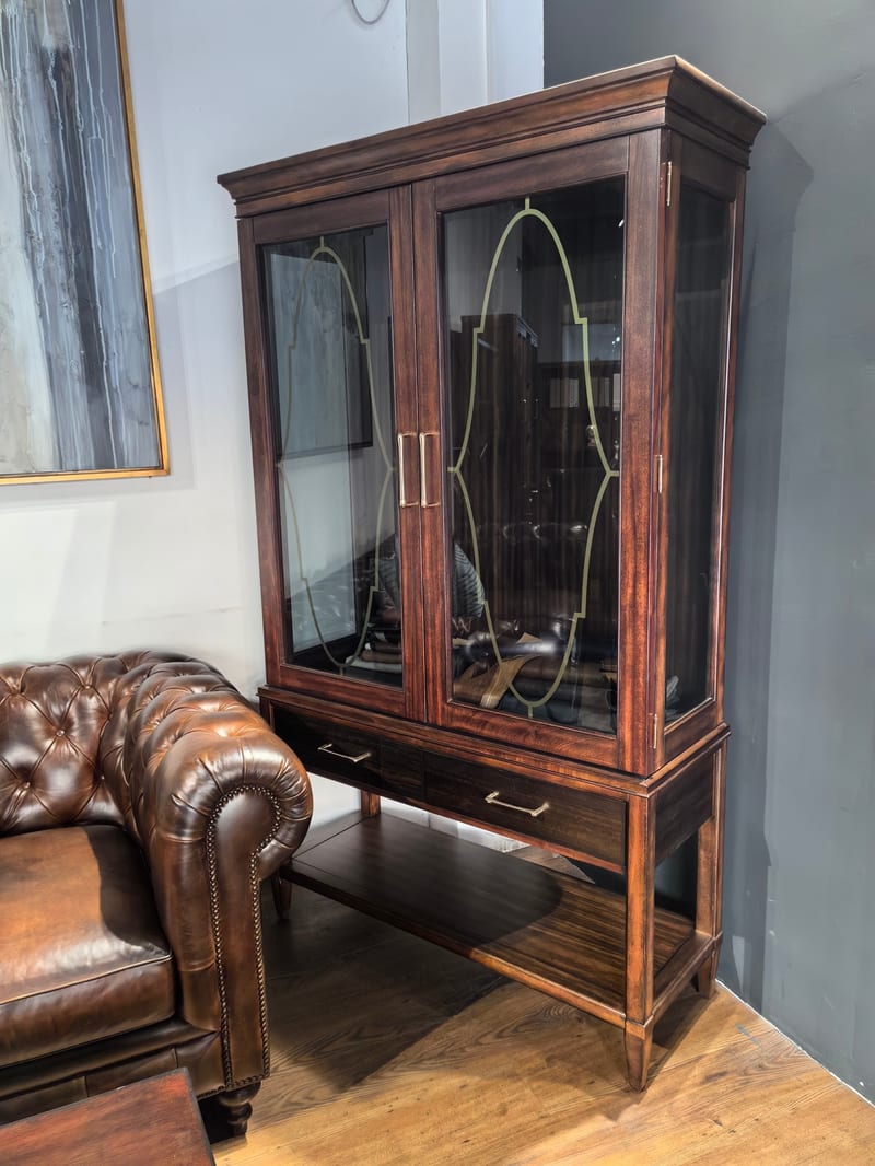 Shangmei 6311 American Solid Wood Wine Cabinet