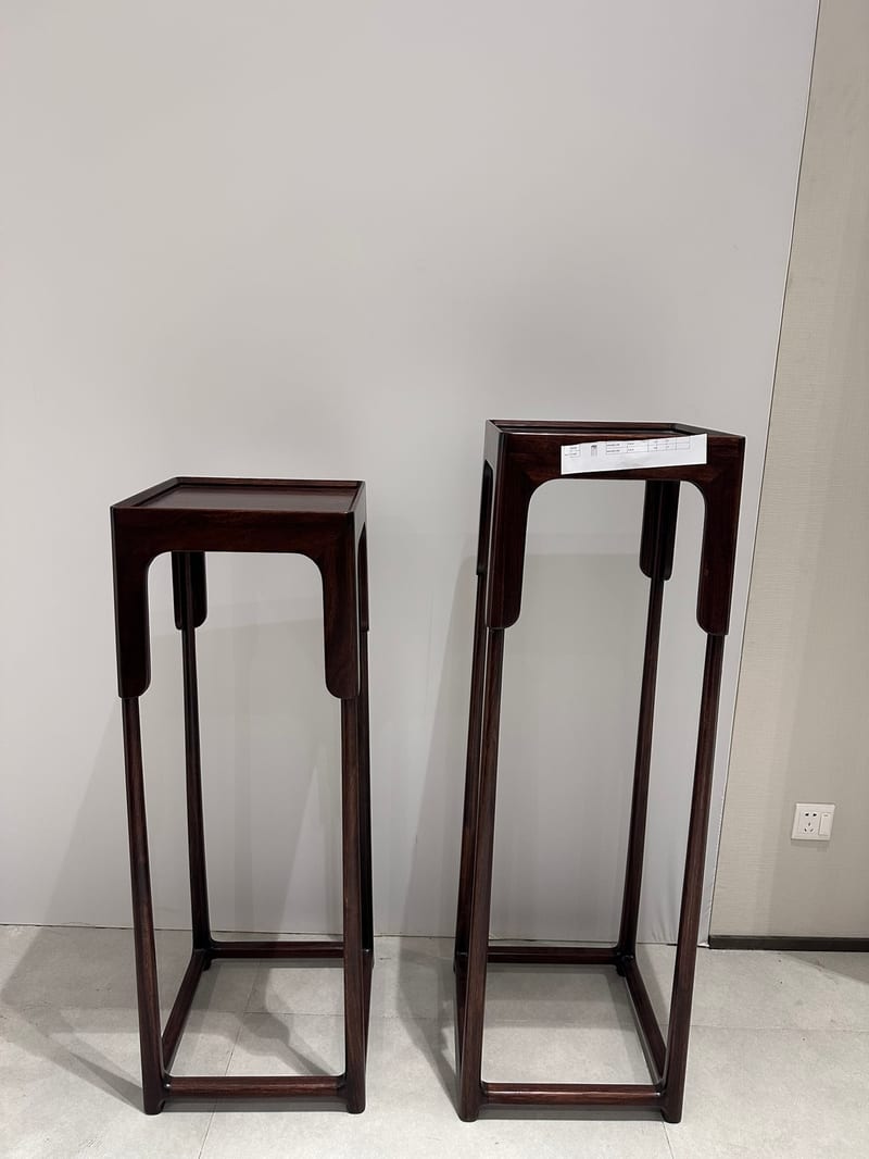 Muzhen A01 New Chinese Solid Wood Plant Stand