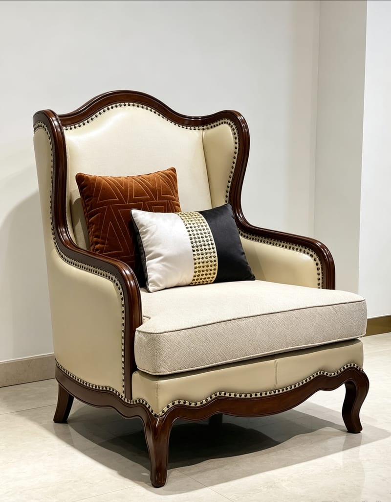 mextra MCH29 American Leather Single Sofa in Beige