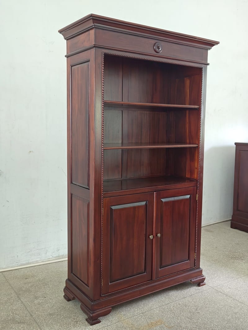 SCHI-RRU D2196 Solid Wood Bookcase Shelf