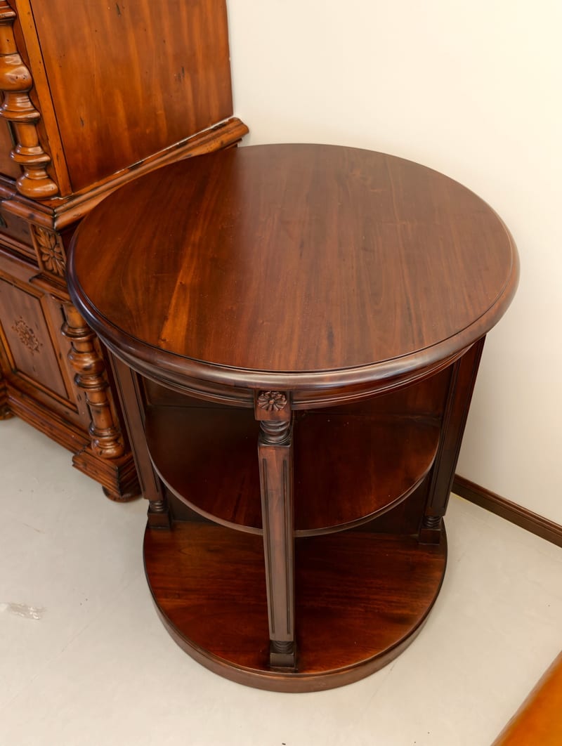 Bally William A2004 Solid Mahogany Vintage Shelf