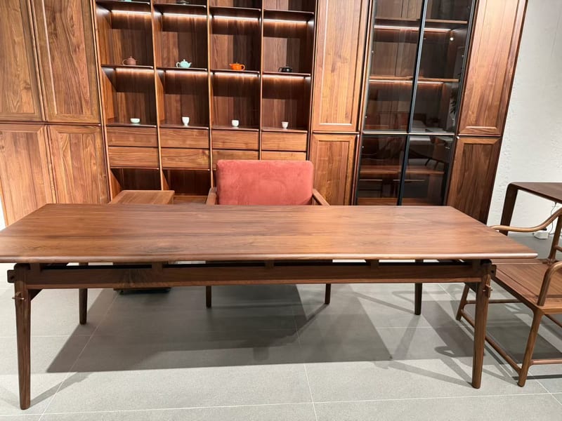 North American Black Walnut Solid Wood Tea Table