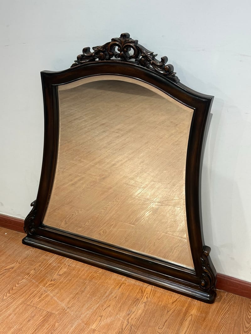 Romandica K801-3 Solid Beech French Vanity Mirror
