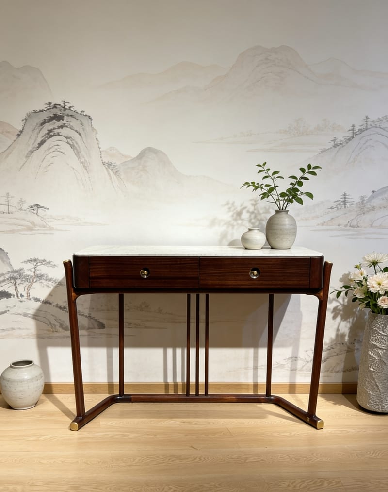China Concept New Chinese Entryway Console Table 5501P2