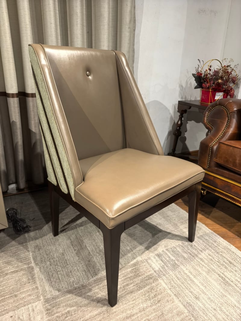 Morgan Shijia MD560-631 Camel Leather Office Chair