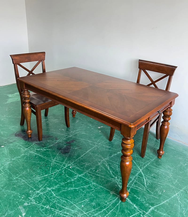 普羅旺斯 美式實木長餐桌 PL-0026
