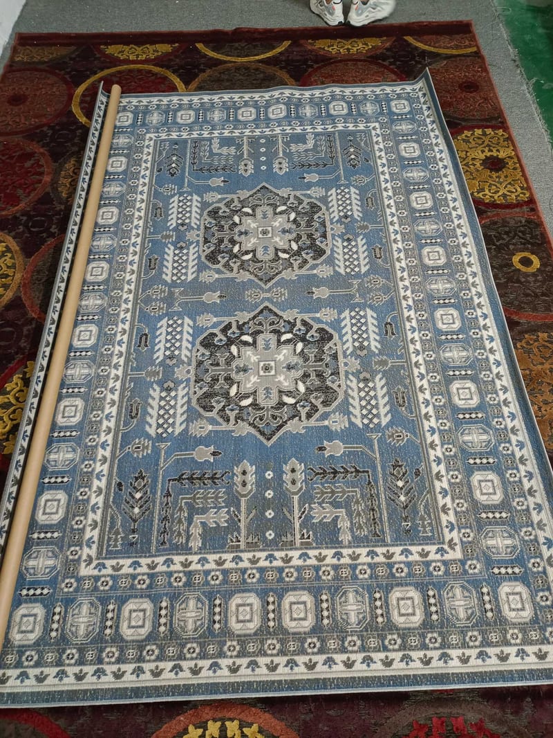 Jimei Sabide Series No.4 Bohemian Blue/Charcoal Rug