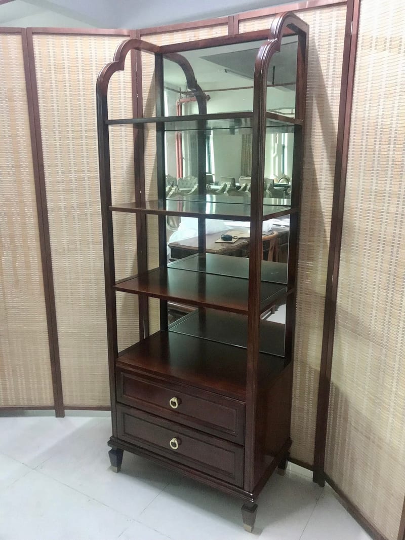 Vinson Count HDXB17 Solid Wood Display Shelf