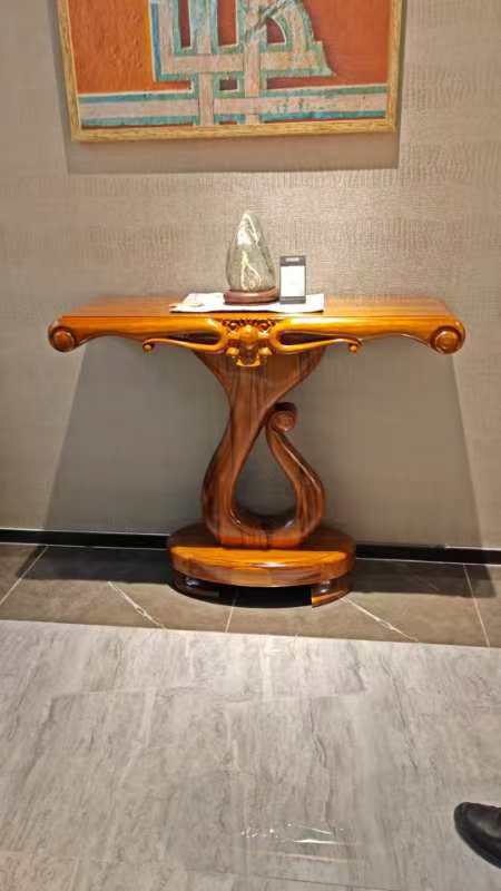 Weisen Bojue HDXA20 Solid Wu Jin Wood Entryway Console Table