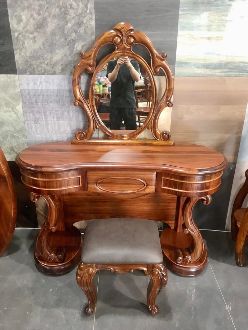 Weisenbojue HDXT01 Solid Wujin Wood Dresser Set