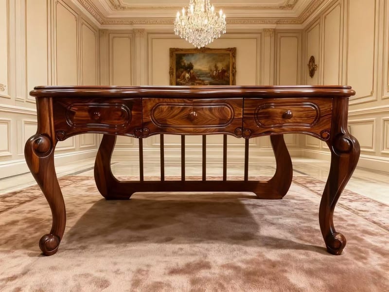 Weisenbojue HDXA20 Solid Walnut Writing Desk