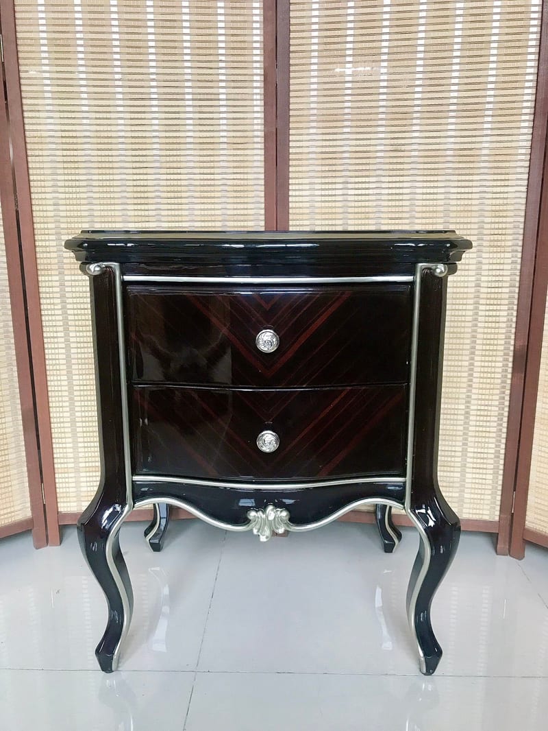 艾倫斯特 HDX321-2 紅櫸木兩抽床頭櫃