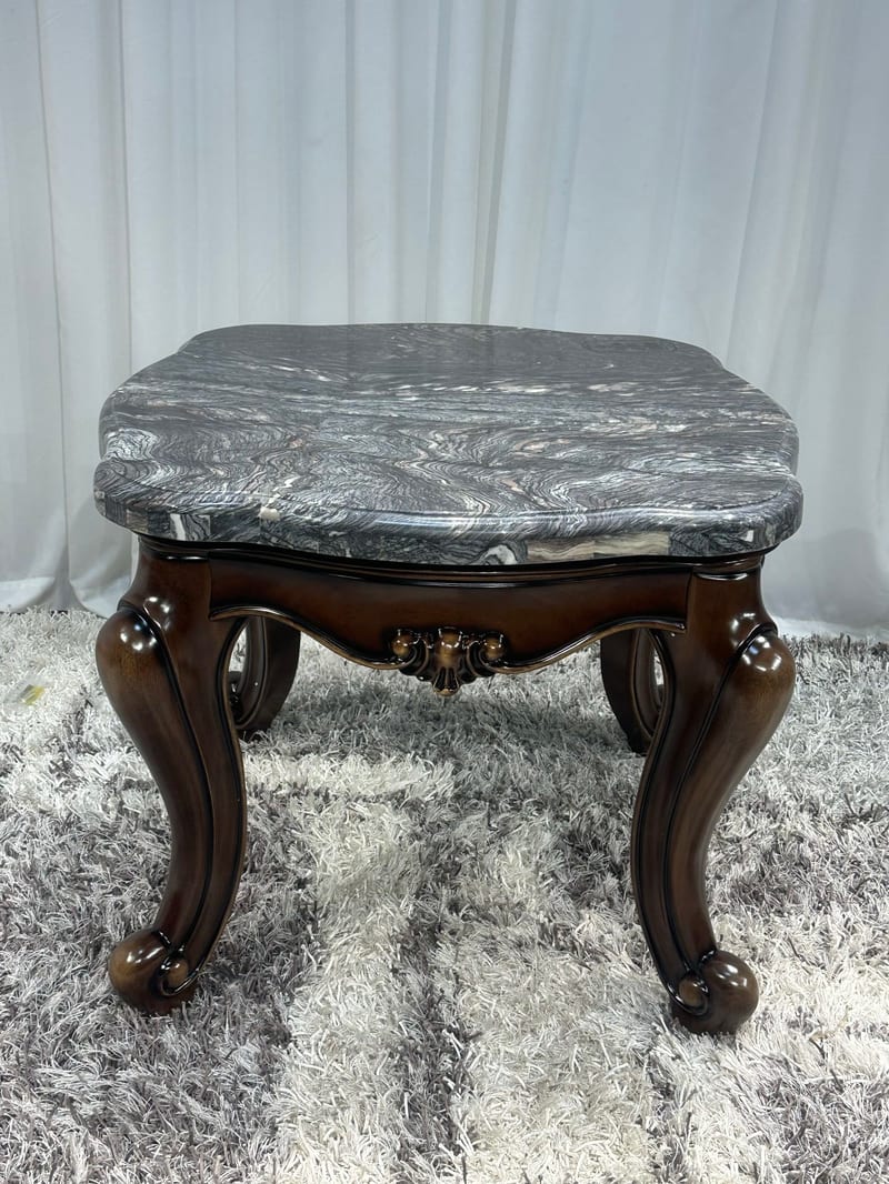 Ingridison Bao Series Pink-Purple Stone Accent Table