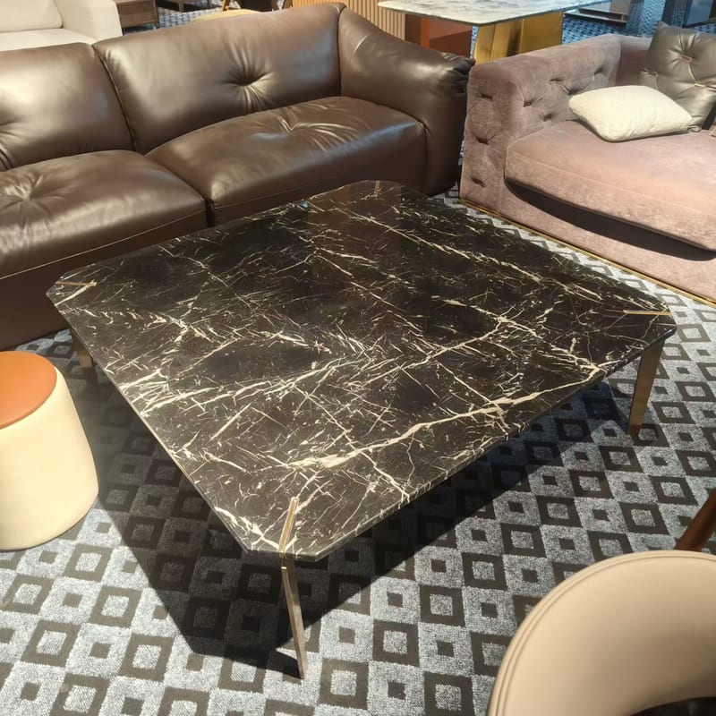 Nuomadisen Marble Square Coffee Table