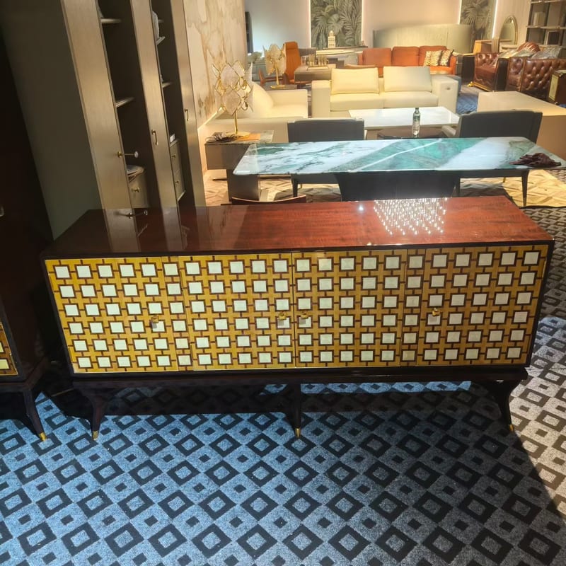 Aibonite Solid Mahogany Sideboard & Storage Cabinet