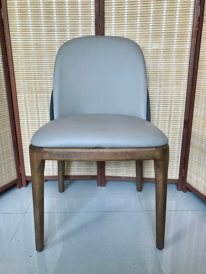 Youzhi HDX1388 Walnut & Leather Dining Chair