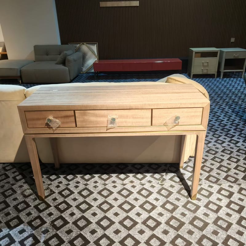 Weilingdun Mahogany Desk & Vanity with Two Drawers