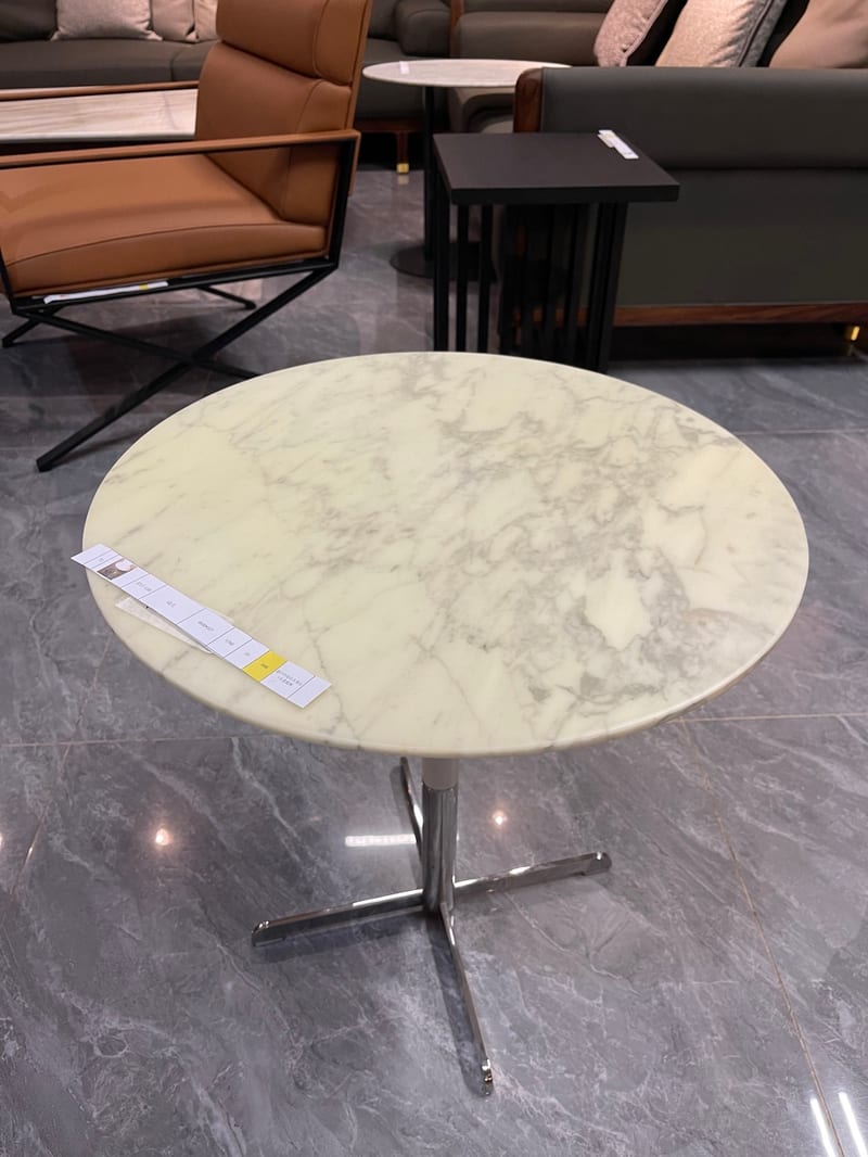 Bosen Jizhi JZ17-15D Marble Round Side Table
