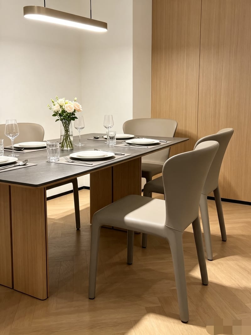 Deshangjia C-122B Faux Leather Dining Chair