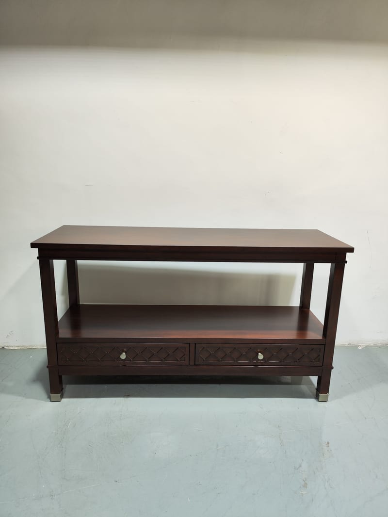 Four Corners American Cherry Entryway Console Table
