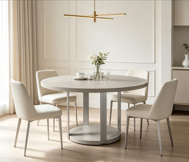 Renhaojupin New York Era Round Dining Table