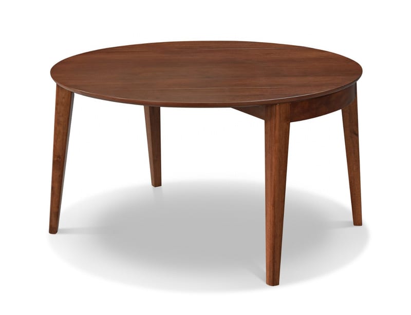 Renhao Fengshang Nordic Solid Wood Folding Round Dining Table T-6901