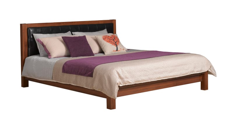 Renhao Fengshang Nordic Solid Wood Queen Storage Bed