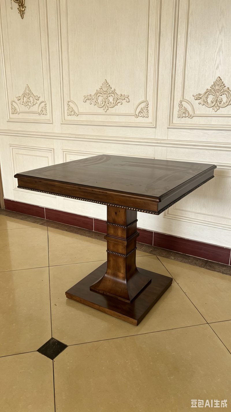 Caesar American Solid Wood Square Table