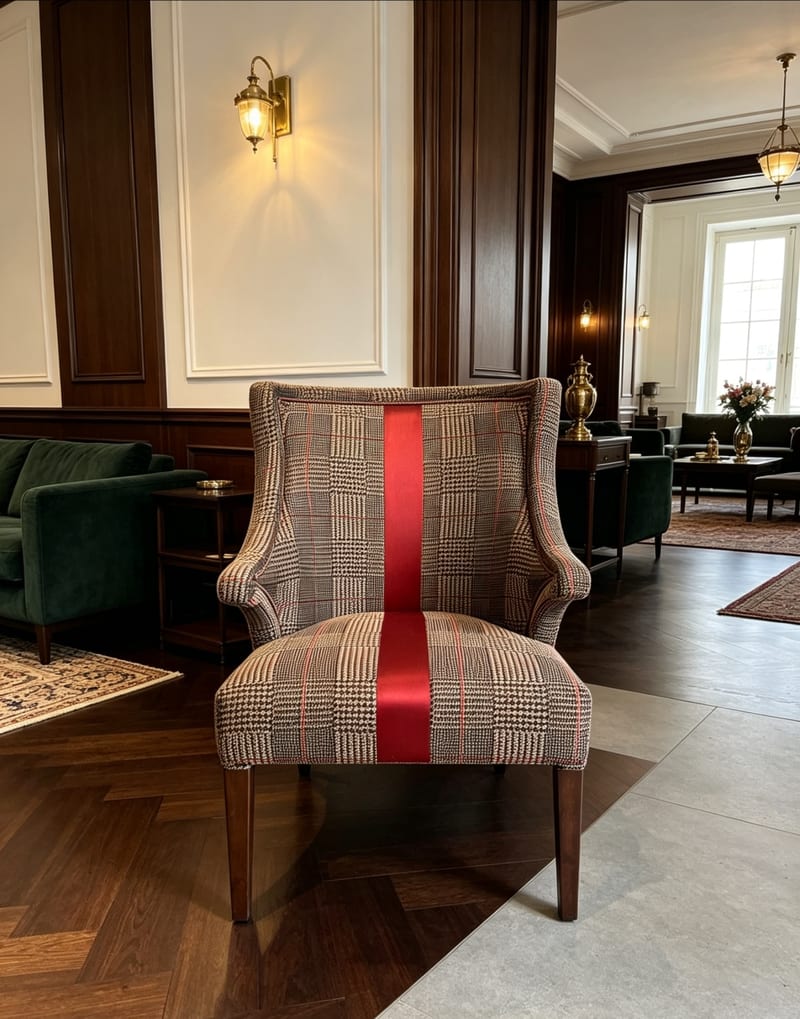 Mextra MCH19 Wingback Accent Chair
