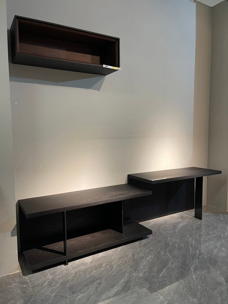 Beson Jizhi JZ01-16 Sofa-Back Console Table, Black