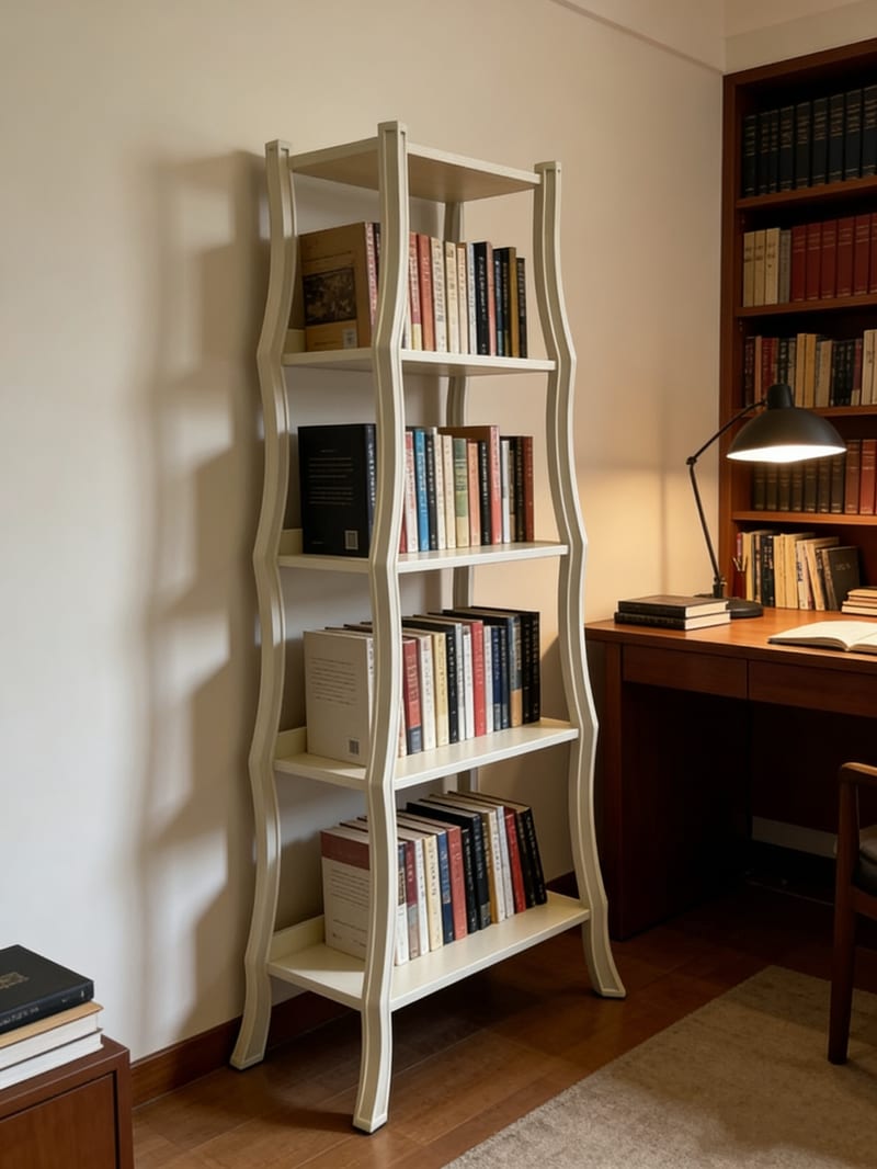 Givenchy.George Home 3015 Solid White Oak Shelf