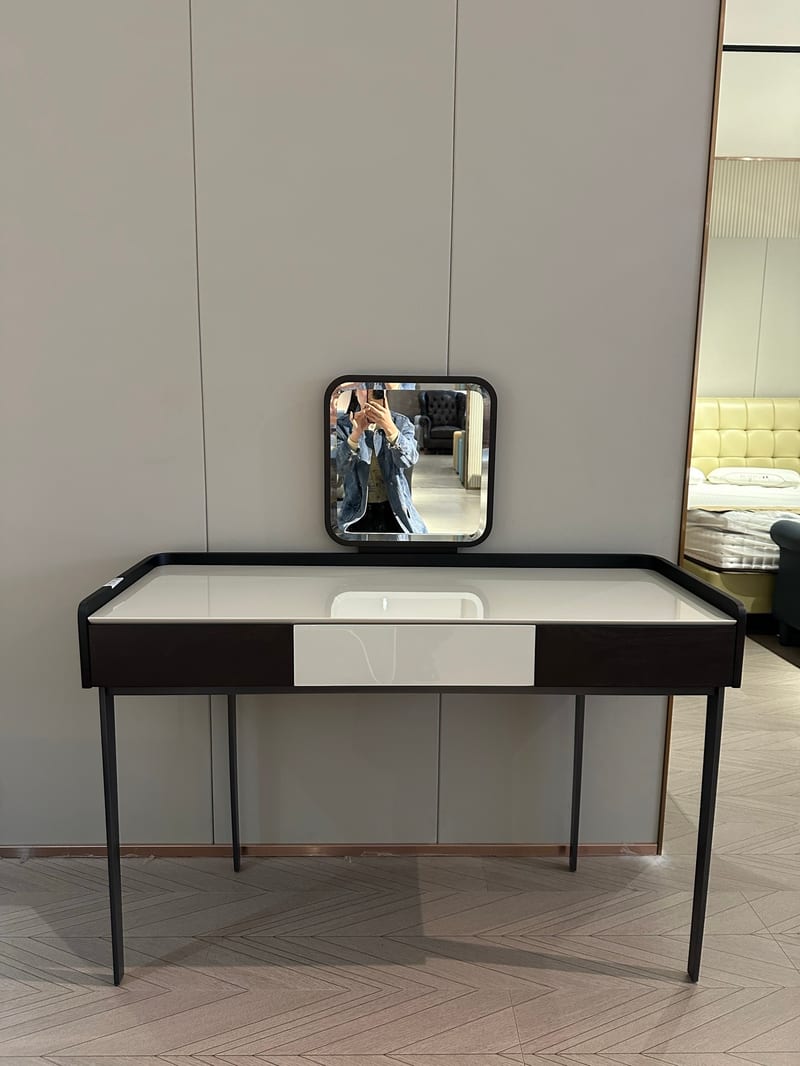 Bosen Jizhi JZ10-4A Italian Minimalist Dresser with Smoked Veneer