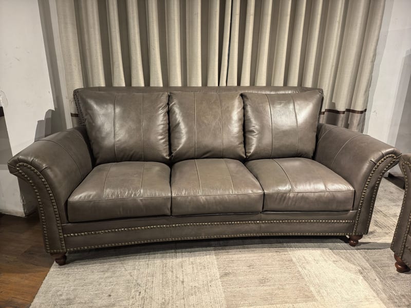 Leather Italia USA 全油蜡牛皮组合沙发