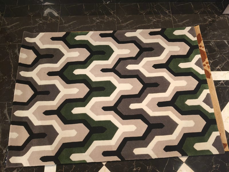 Modern Multicolor Polyester Rug 1600×2300