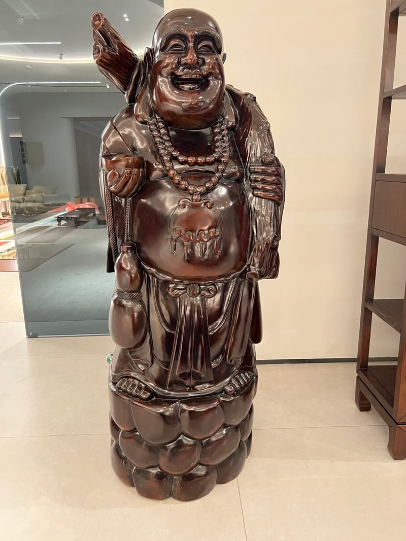 Haosen Dafo New Chinese Solid Wood Living Room Piece