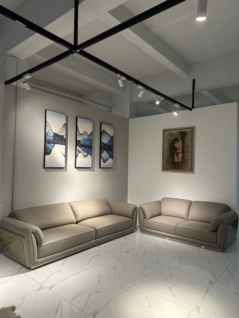 Bosen Jizhi Beini BS36 Leather Sectional Sofa, 2+4 Seater